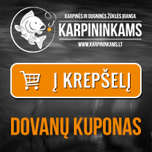 Karpininkams.lt dovanų kuponas