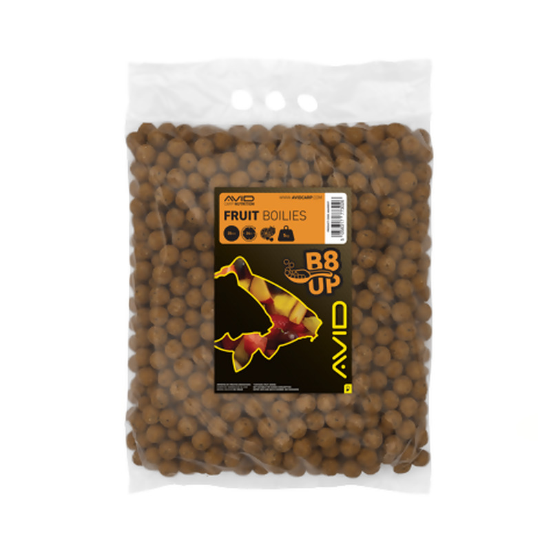AVID B8-UP Fruit Feed Boilies pašariniai - šeriminiai boiliai (20 mm, 5 kg)