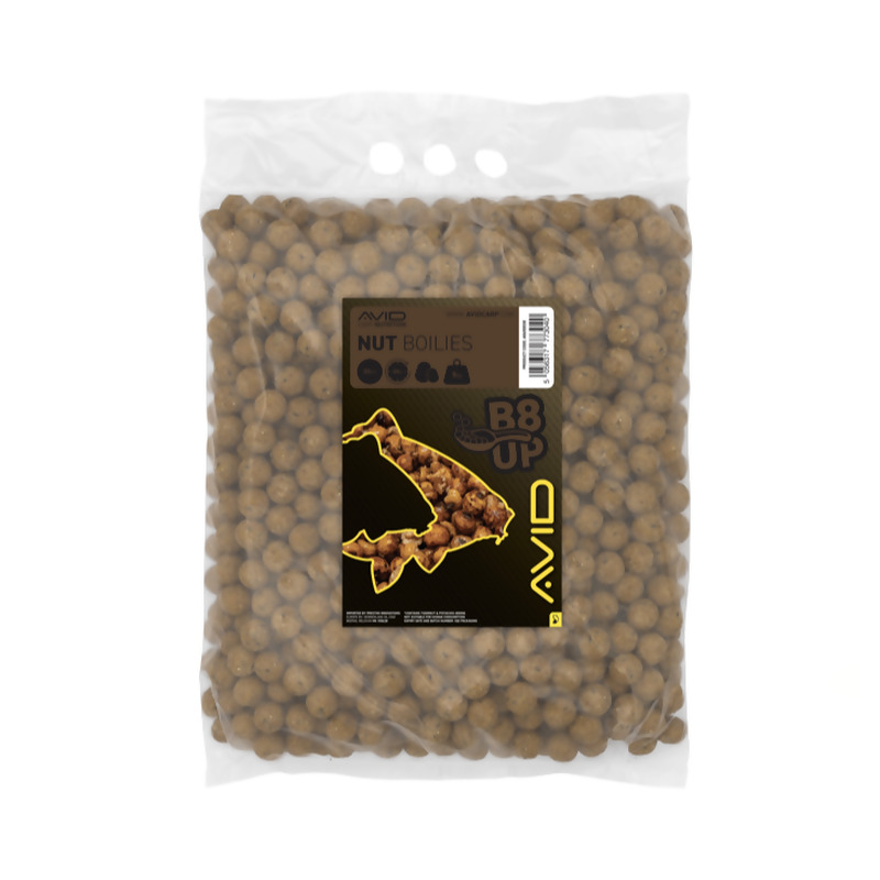 AVID B8-UP Nut Feed Boilies pašariniai - šeriminiai boiliai (20 mm, 5 kg)