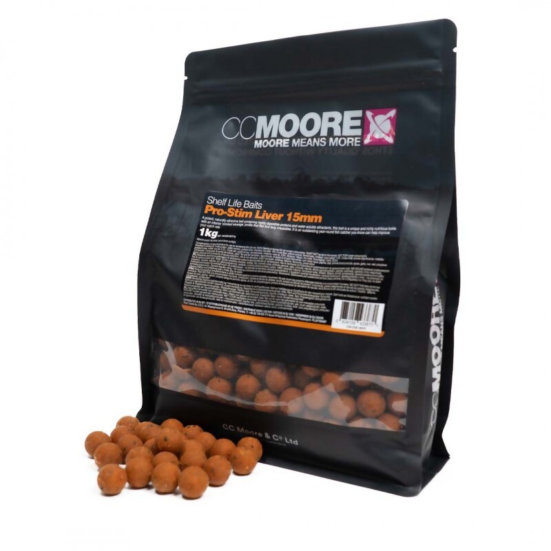 CC MOORE Pro-Stim Liver Feed Boilies pašariniai - šeriminiai boiliai (18 mm, 5 kg) CC MOORE Pro-Stim Liver Feed Boilies pašariniai - šeriminiai boiliai (18 mm, 5 kg)