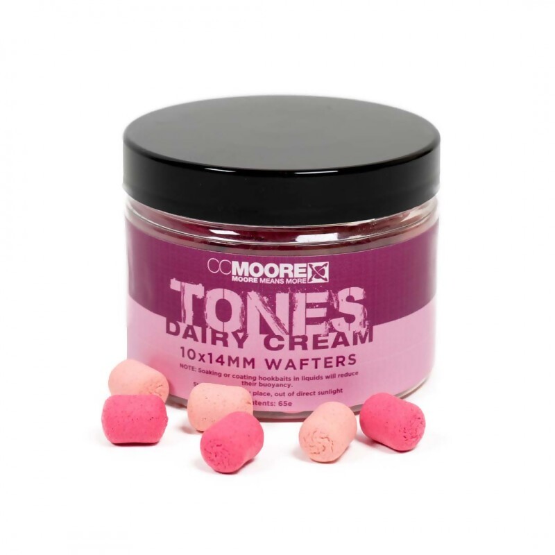 CC MOORE Tones Dairy Cream Dumbell Wafter Boilies neutralūs masaliniai boiliai (10x14 mm, 65 vnt.) CC MOORE Tones Dairy Cream Dumbell Wafter Boilies neutralūs masaliniai boiliai (10x14 mm, 65 vnt.)