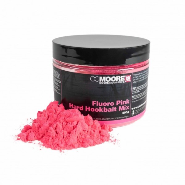 CC MOORE Fluoro Pink Hard Hookbait Making Mix skęstančių masalinių boilių gamybos mišinys (200 g) CC MOORE Fluoro Pink Hard Hookbait Making Mix skęstančių masalinių boilių gamybos mišinys (200 g)