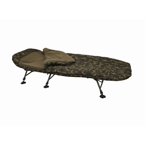 FOX R-Series Camo Bed & Bag Sleep System gulto ir miegmaišio komplektas FOX R-Series Camo Bed & Bag Sleep System gulto ir miegmaišio komplektas