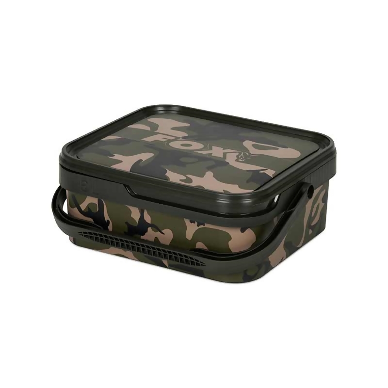 FOX Camo Bucket kibiras su dangčiu (6 l)