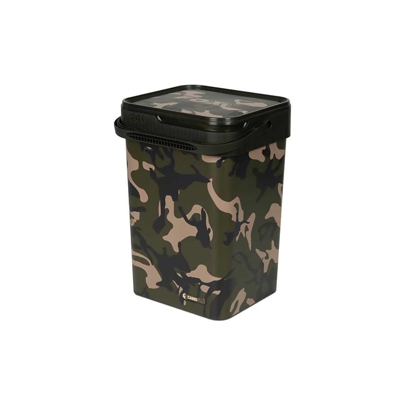 FOX Camo Bucket kibiras su dangčiu (24 l)