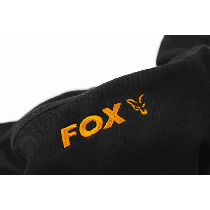 FOX Orange & Black Hoodie džemperis (L dydis)