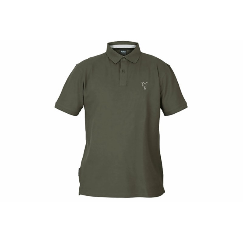 FOX Green & Silver Polo Shirt marškinėliai (3XL dydis)