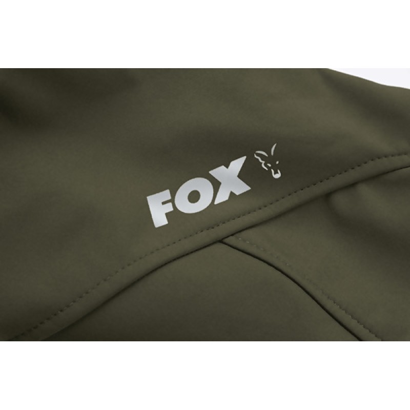 FOX Green & Silver Shell Hoodie džemperis (3XL dydis)