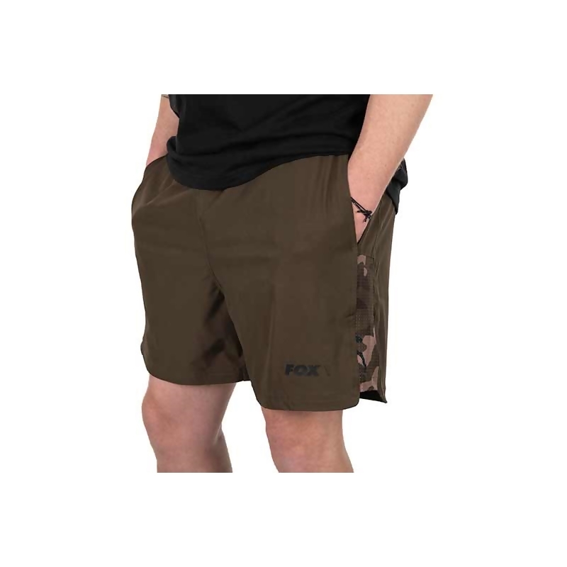 FOX Khaki & Camo Swiming Shorts maudymosi šortai (S dydis)