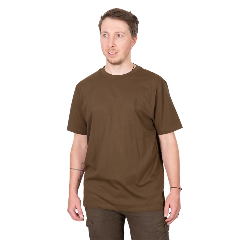 FOX Khaki Indicator T-Shirt marškinėliai (L dydis)