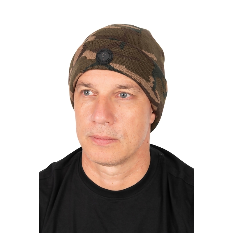 FOX Sherpa Tec Camo Beanie kepurė