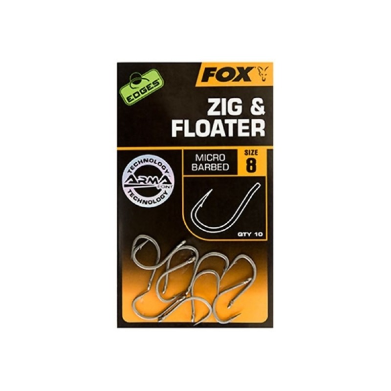 FOX Edges Zig & Floater Hooks kabliukai (6 dydis)