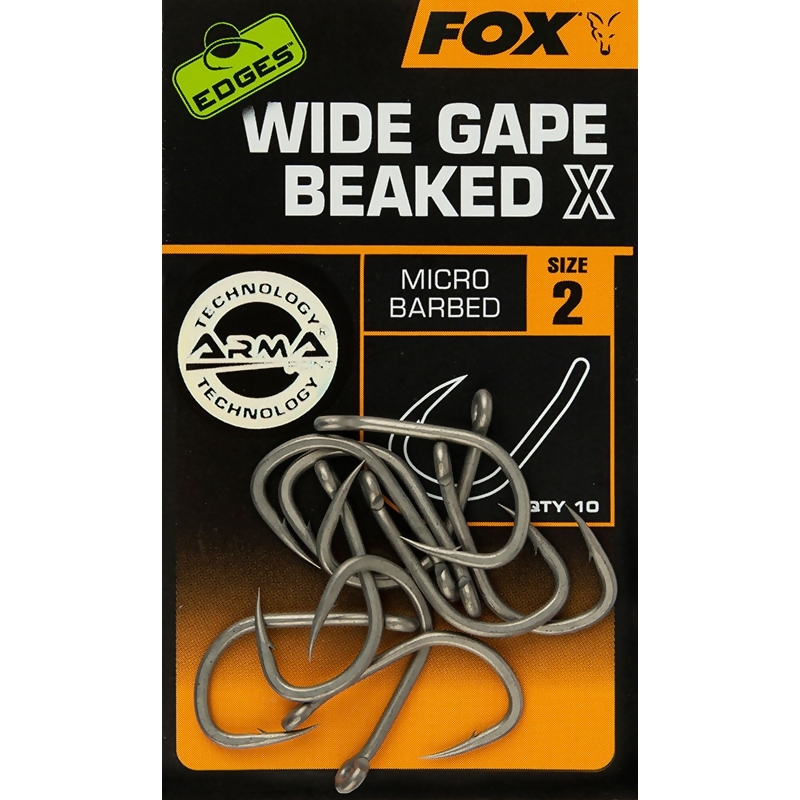 FOX EDGES Wide Gape Beaked X Hooks kabliukai (2 dydis)