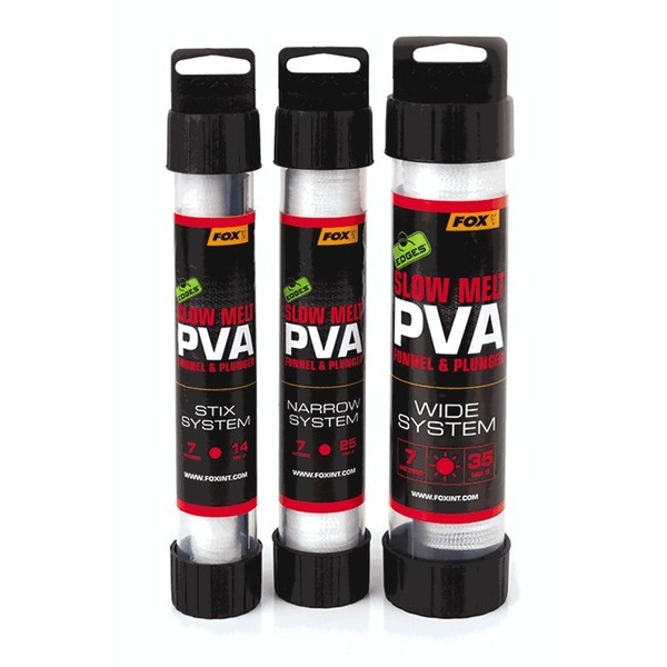 FOX Edges Stix Fast Melt PVA System PVA kojinė su tūta (14 mm, greitai tirpstanti, 7 m) FOX Edges Stix Fast Melt PVA System PVA kojinė su tūta (14 mm, greitai tirpstanti, 7 m)