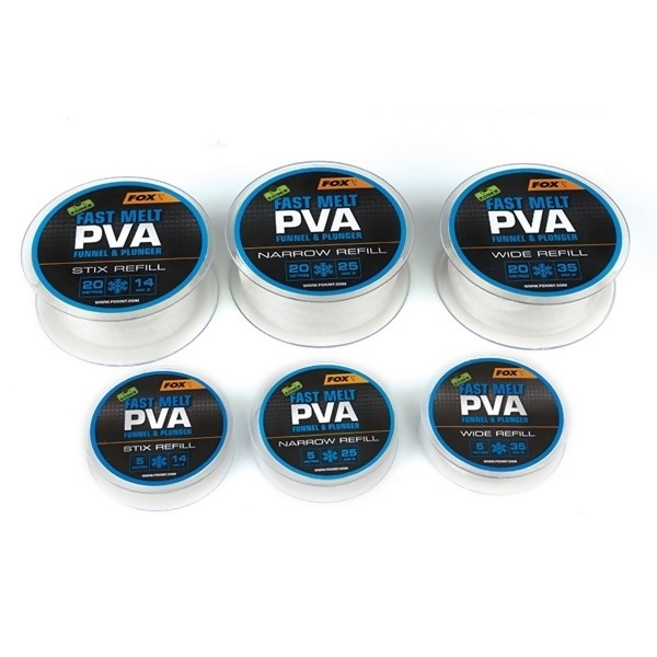 FOX Edges Stix Slow Melt PVA System Refill PVA kojinės papildymas (14 mm, lėtai tirpstanti, 20 m) FOX Edges Stix Slow Melt PVA System Refill PVA kojinės papildymas (14 mm, lėtai tirpstanti, 20 m)
