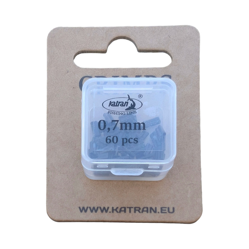 KATRAN Crimps valo užspaudėjai (0.7 mm, 60 vnt.)
