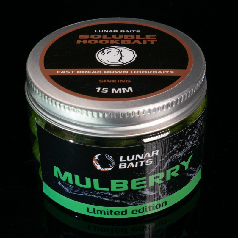 LUNAR BAITS Mulberry Pop Up Boilies plaukiantys masaliniai boiliai (15 mm, 150 ml) LUNAR BAITS Mulberry Pop Up Boilies plaukiantys masaliniai boiliai (15 mm, 150 ml)