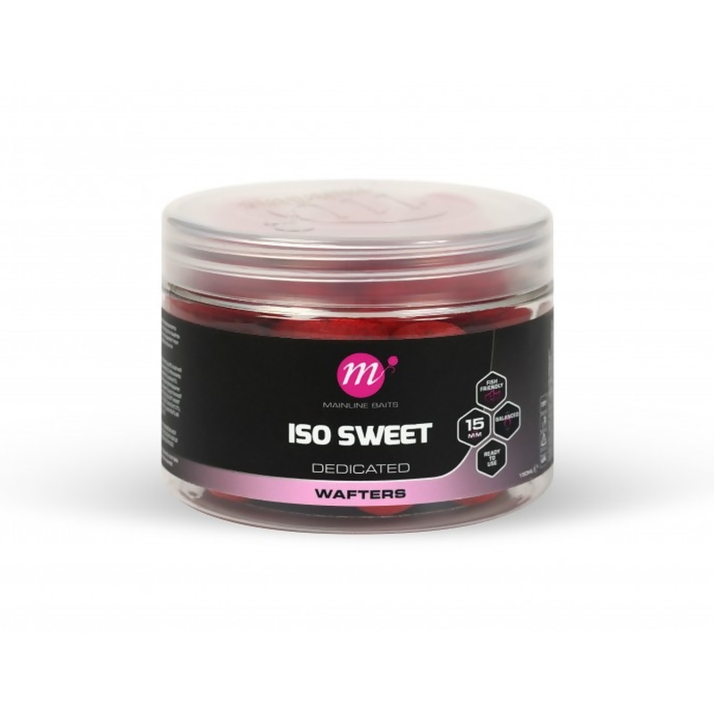 MAINLINE ISO Sweet Mini Wafter Boilies neutralūs masaliniai boiliai (15 mm, 150 ml) MAINLINE ISO Sweet Mini Wafter Boilies neutralūs masaliniai boiliai (15 mm, 150 ml)
