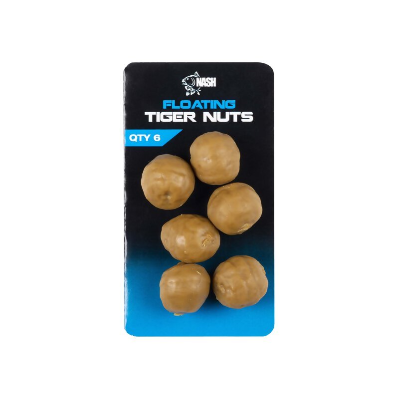 NASH Floating Taiger Nut plastikiniai masalai (6 vnt.)