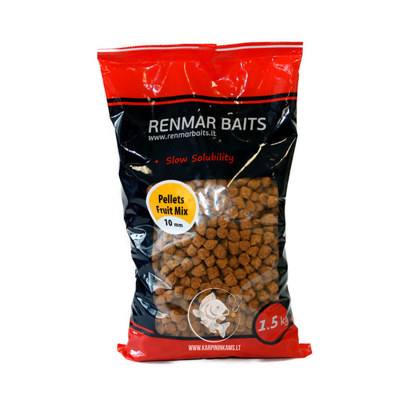 RENMAR BAITS Fruit Mix Pellets peletės (7 mm, 2 kg)