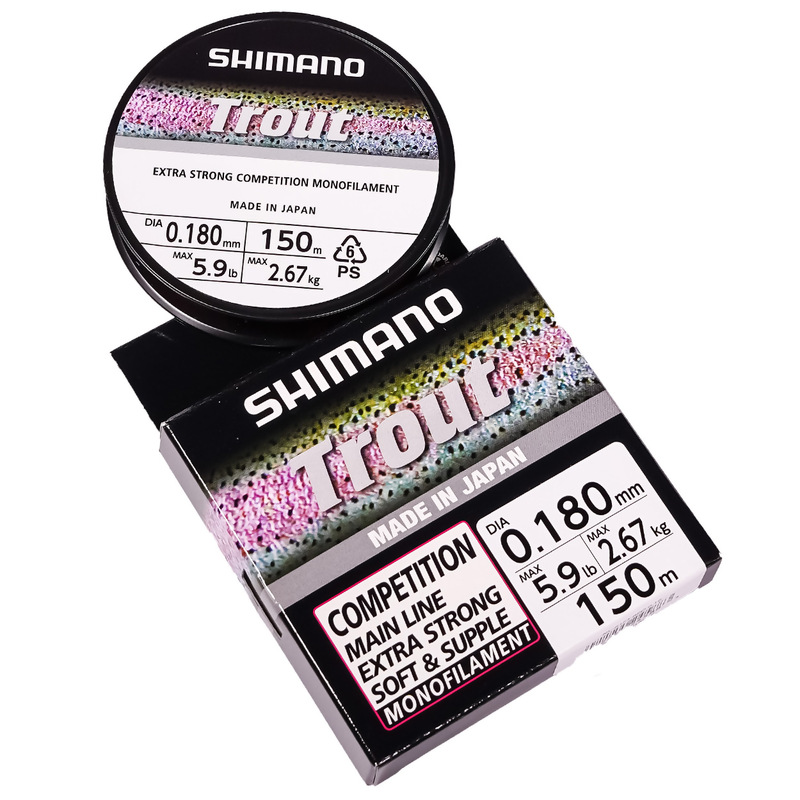 SHIMANO Trout Competition Fluorocarbon Line fluorokarboninis valas (0.12 mm, 1.05 kg / 2.31 lb) SHIMANO Trout Competition Fluorocarbon Line fluorokarboninis valas (0.12 mm, 1.05 kg / 2.31 lb)