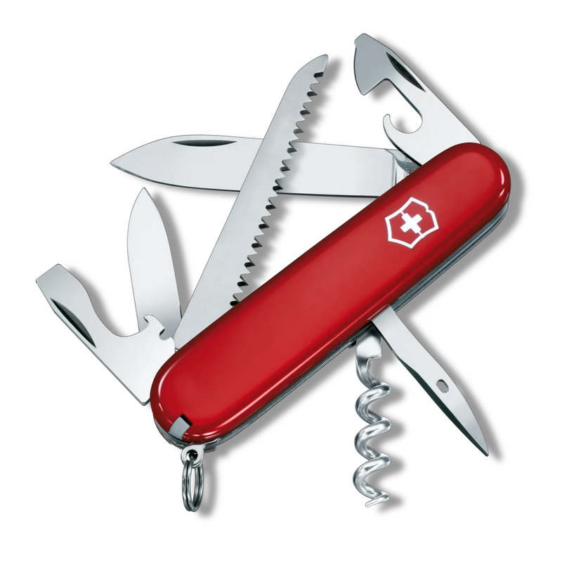 VICTORINOX Camper In Red peiliukas